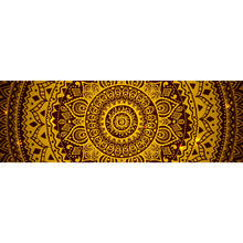 Lade das Bild in den Galerie-Viewer, Spannrahmenbild Mandala Indische Ornamente Panorama
