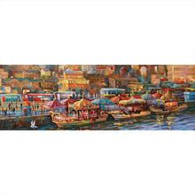 Lade das Bild in den Galerie-Viewer, Leinwandbild Istanbul Gemälde Panorama

