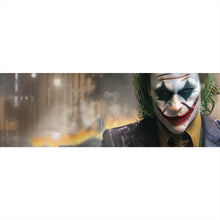 Lade das Bild in den Galerie-Viewer, Aluminiumbild Joker mit Sportwagen Panorama
