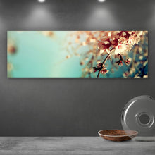 Lade das Bild in den Galerie-Viewer, Aluminiumbild gebürstet Kirschblüten Panorama
