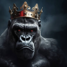 Lade das Bild in den Galerie-Viewer, Poster König der Gorillas Quadrat
