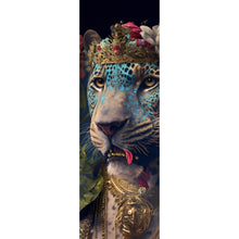 Lade das Bild in den Galerie-Viewer, Acrylglasbild König der Leoparden Panorama Hoch
