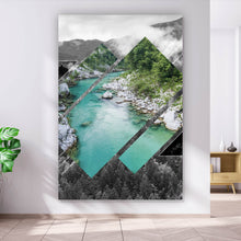 Lade das Bild in den Galerie-Viewer, Aluminiumbild Landschaft in Slowenien Hochformat
