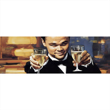 Lade das Bild in den Galerie-Viewer, Spannrahmenbild Leonardo Einladung zum Champagner Panorama
