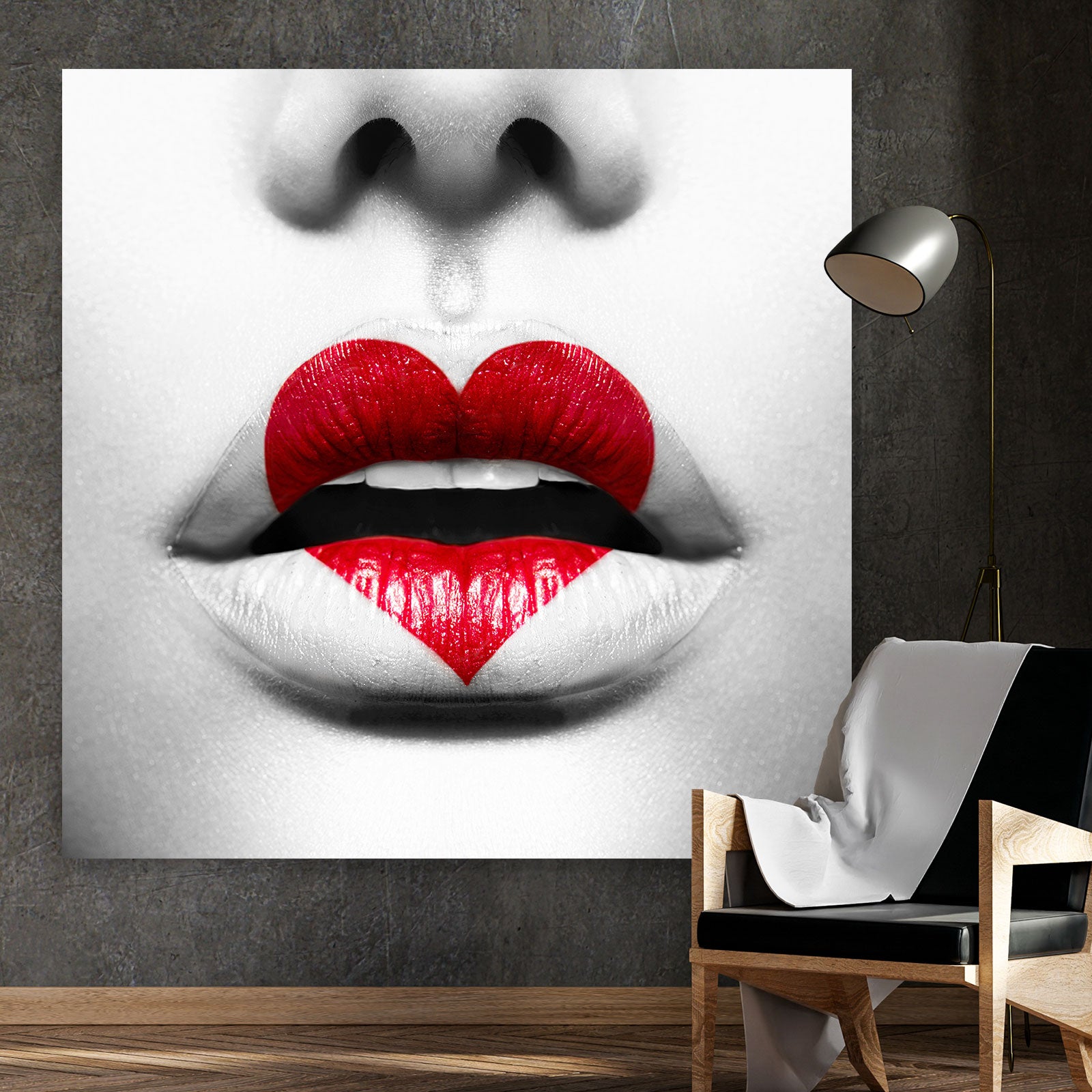 Wandbild-Set 'Hand In Hand' – 3-teilige Leinwand Für Paare