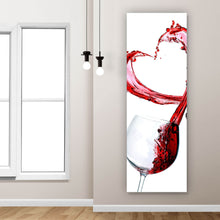 Lade das Bild in den Galerie-Viewer, Aluminiumbild Lovely Wine Panorama Hoch
