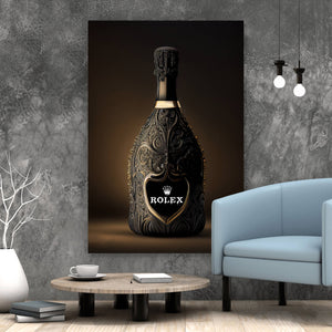 Poster Luxury Champagne No.2 Hochformat