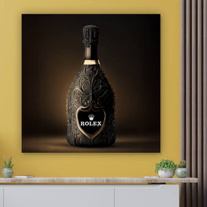 Poster Luxury Champagne No.2 Quadrat