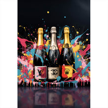 Lade das Bild in den Galerie-Viewer, Poster Luxury Champagne No.3 Hochformat
