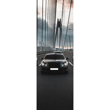 Lade das Bild in den Galerie-Viewer, Leinwandbild Luxusautos in der Fahrt auf einer Brücke Panorama Hoch
