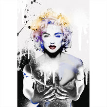 Lade das Bild in den Galerie-Viewer, Leinwandbild Madonna Abstrakt Hochformat
