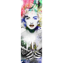 Lade das Bild in den Galerie-Viewer, Leinwandbild Madonna Pop Art Panorama Hoch
