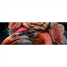 Lade das Bild in den Galerie-Viewer, Poster Majestätischer Flamingo Digital Art Panorama
