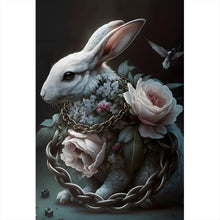Lade das Bild in den Galerie-Viewer, Poster Majestätischer Hase Digital Art Hochformat
