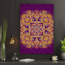 Lade das Bild in den Galerie-Viewer, Poster Mandala im Ost Stil Hochformat
