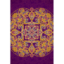 Lade das Bild in den Galerie-Viewer, Spannrahmenbild Mandala im Ost Stil Hochformat
