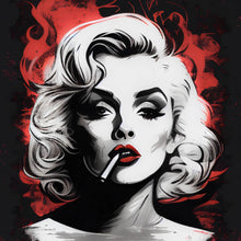 Lade das Bild in den Galerie-Viewer, Acrylglasbild Marilyn Abstrakt No.3 Quadrat
