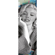 Lade das Bild in den Galerie-Viewer, Aluminiumbild Marilyn Portrait Pop Art Panorama Hoch
