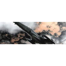 Lade das Bild in den Galerie-Viewer, Leinwandbild Militär Flugzeug Panorama
