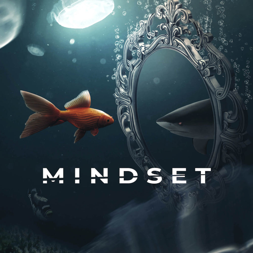 Mindset Fish Poster Mindset Fish im Quadrat, Aufhängefertig & Versandkostenfrei ...