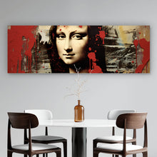 Lade das Bild in den Galerie-Viewer, Poster Mona Lisa Portrait Abstrakt Panorama
