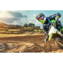 Lade das Bild in den Galerie-Viewer, Acrylglasbild Motocross auf Sandbahn Querformat
