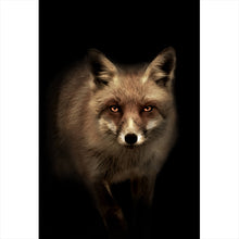 Lade das Bild in den Galerie-Viewer, Aluminiumbild Mystischer Fuchs Digital Art Hochformat
