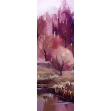 Lade das Bild in den Galerie-Viewer, Poster Gemälde bunte Bäume Panorama Hoch

