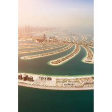 Lade das Bild in den Galerie-Viewer, Acrylglasbild Palmeninsel in Dubai Hochformat
