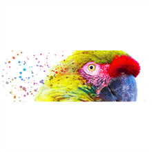 Lade das Bild in den Galerie-Viewer, Leinwandbild Papagei Digital Art Panorama
