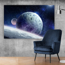 Lade das Bild in den Galerie-Viewer, Aluminiumbild Planet Pluto Querformat
