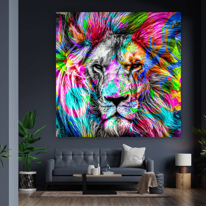 – Löwen Wandbilder Wandguru