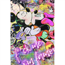 Lade das Bild in den Galerie-Viewer, Poster Pop Art Micky famous Hochformat
