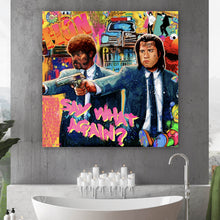 Lade das Bild in den Galerie-Viewer, Poster Pulp King and Legend Pop Art Quadrat
