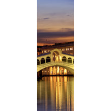 Lade das Bild in den Galerie-Viewer, Aluminiumbild Rialtobrücke in Venedig Panorama Hoch
