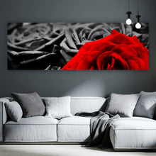 Lade das Bild in den Galerie-Viewer, Spannrahmenbild Romantische Rosen Panorama

