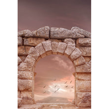 Lade das Bild in den Galerie-Viewer, Poster Ruine der alten Tempel Türkei Hochformat
