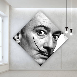 Spannrahmenbild Salvador Dali Modern Art Raute