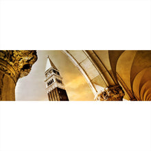 Lade das Bild in den Galerie-Viewer, Spannrahmenbild San Marco Platz in Venedig Panorama
