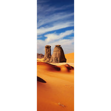 Lade das Bild in den Galerie-Viewer, Spannrahmenbild Sanddünen in der Sahara Panorama Hoch
