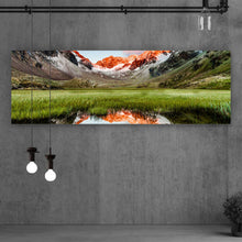 Lade das Bild in den Galerie-Viewer, Leinwandbild See in den Alpen Österreich Panorama
