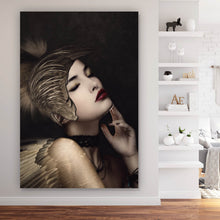 Lade das Bild in den Galerie-Viewer, Spannrahmenbild Sexy Angel Hochformat
