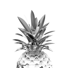 Lade das Bild in den Galerie-Viewer, Leinwandbild Silberne Ananas Hochformat

