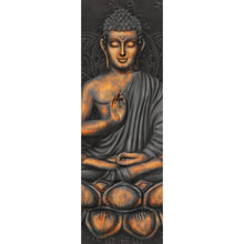 Lade das Bild in den Galerie-Viewer, Leinwandbild Sitzender Buddha Panorama Hoch

