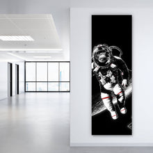 Lade das Bild in den Galerie-Viewer, Aluminiumbild Space Monkey Panorama Hoch
