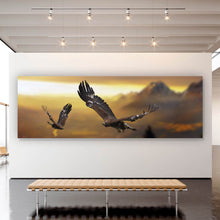 Lade das Bild in den Galerie-Viewer, Poster Steinadler in den Alpen Panorama
