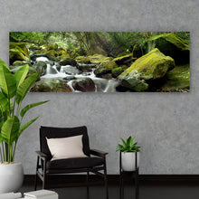 Lade das Bild in den Galerie-Viewer, Poster Steiniger Wasserfall Panorama
