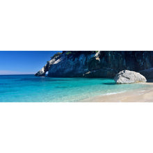 Lade das Bild in den Galerie-Viewer, Leinwandbild Strand auf Sardinien Panorama

