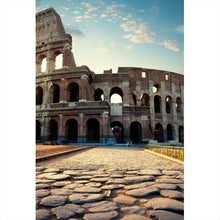 Lade das Bild in den Galerie-Viewer, Spannrahmenbild Straße zum Colosseum Hochformat

