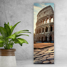 Lade das Bild in den Galerie-Viewer, Aluminiumbild Straße zum Colosseum Panorama Hoch
